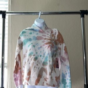 100 % pure cotton tie dye sweatshirt girls